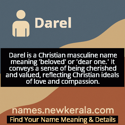 Darel Name Meaning and Origin
