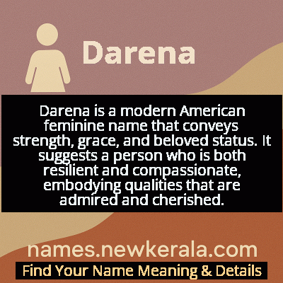Darena Name Meaning and Origin