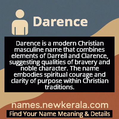 Darence Name Meaning and Origin