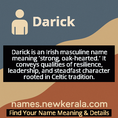 Darick Name Meaning and Origin