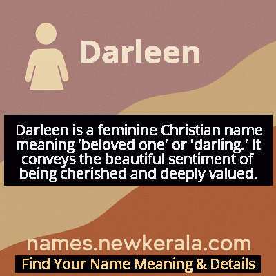 Darleen Name Meaning and Origin