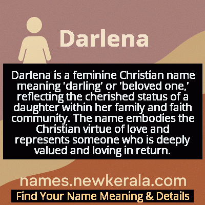 Darlena Name Meaning and Origin
