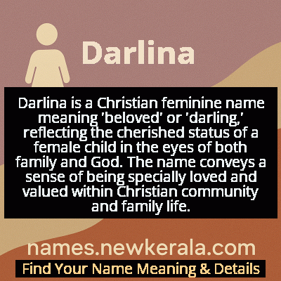 Darlina Name Meaning and Origin