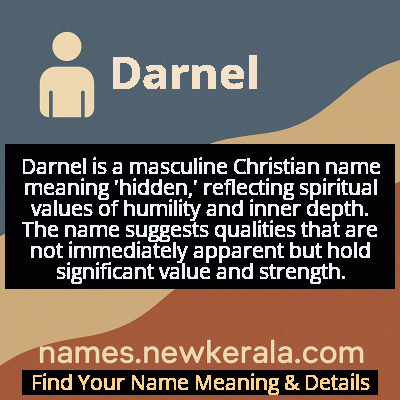 Darnel Name Meaning and Origin
