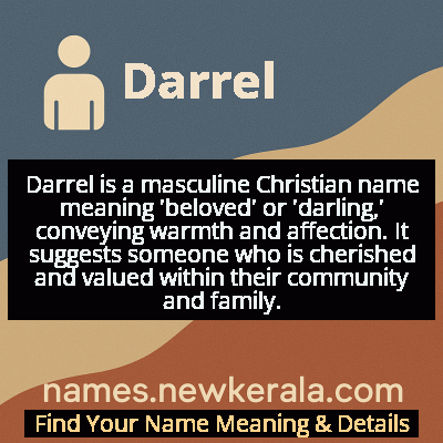 Darrel Name Meaning and Origin