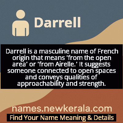 Darrell Name Meaning and Origin