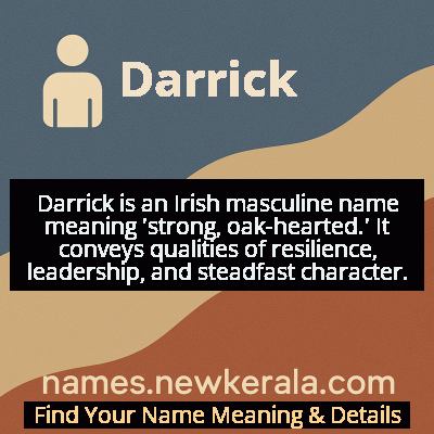 Darrick Name Meaning and Origin