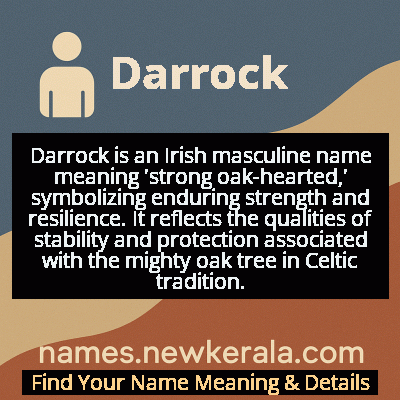 Darrock Name Meaning and Origin