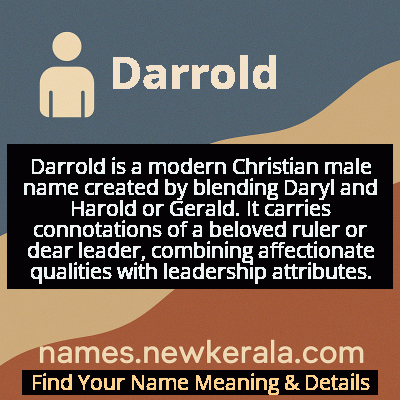 Darrold Name Meaning and Origin