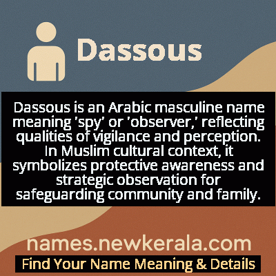 Dassous Name Meaning and Origin