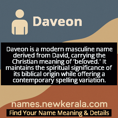 Daveon Name Meaning and Origin