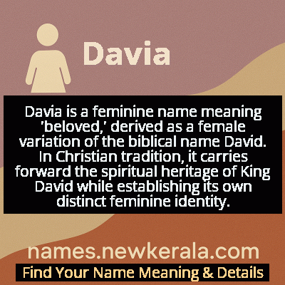 Davia Name Meaning and Origin