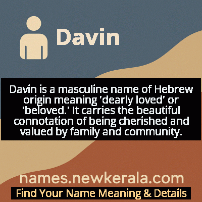 Davin Name Meaning and Origin