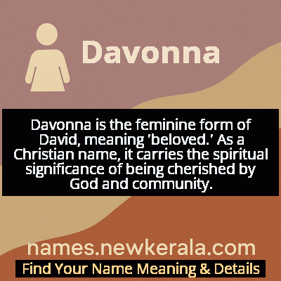 Davonna Name Meaning and Origin