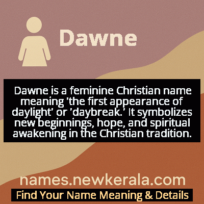 Dawne Name Meaning and Origin