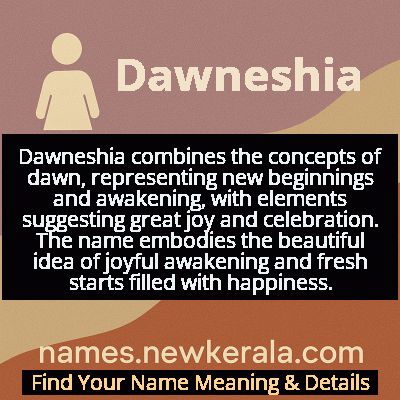 Dawneshia Name Meaning and Origin