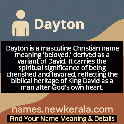 Dayton Name Meaning and Origin