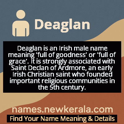 Deaglan Name Meaning and Origin