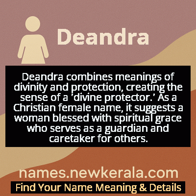Deandra Name Meaning and Origin