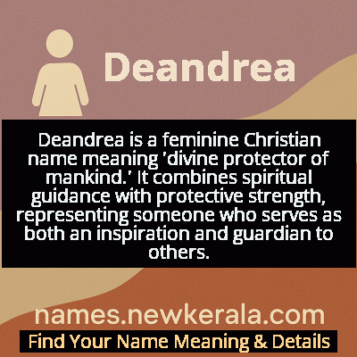 Deandrea Name Meaning and Origin