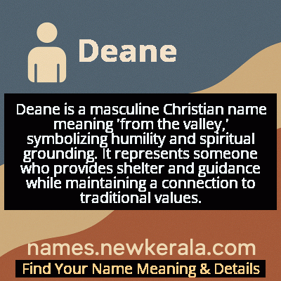 Deane Name Meaning and Origin