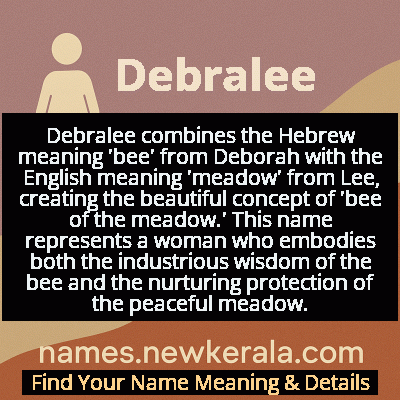 Debralee Name Meaning and Origin