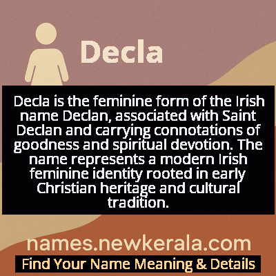 Decla Name Meaning and Origin