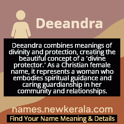 Deeandra Name Meaning and Origin