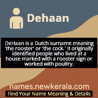 Dehaan Name Meaning and Origin