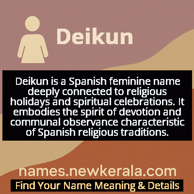 Deikun Name Meaning and Origin