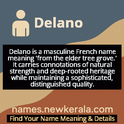 Delano Name Meaning and Origin