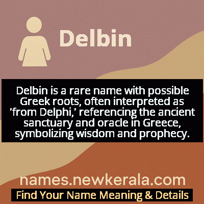 Delbin Name Meaning and Origin
