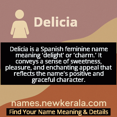 Delicia Name Meaning and Origin