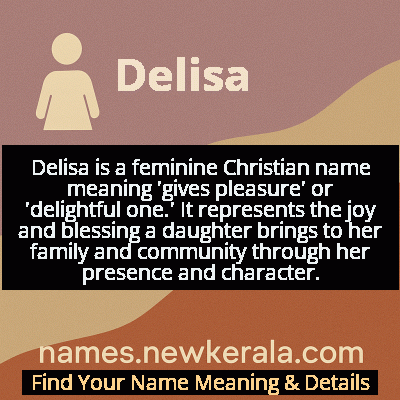 Delisa Name Meaning and Origin