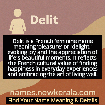 Delit Name Meaning and Origin