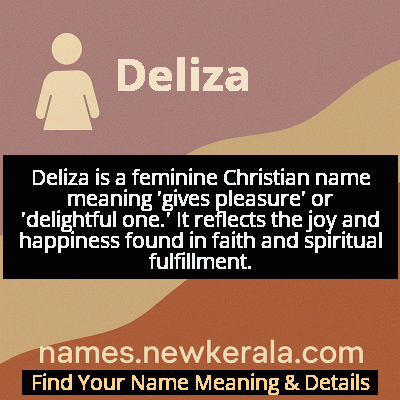 Deliza Name Meaning and Origin