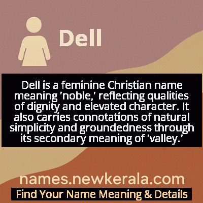 Dell Name Meaning and Origin