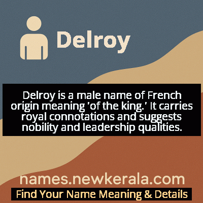 Delroy Name Meaning and Origin