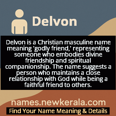Delvon Name Meaning and Origin