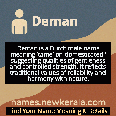 Deman Name Meaning and Origin