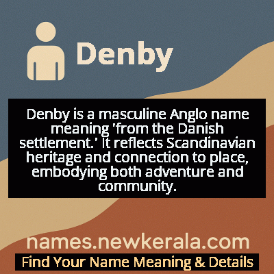 Denby Name Meaning and Origin