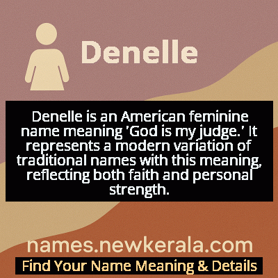 Denelle Name Meaning and Origin