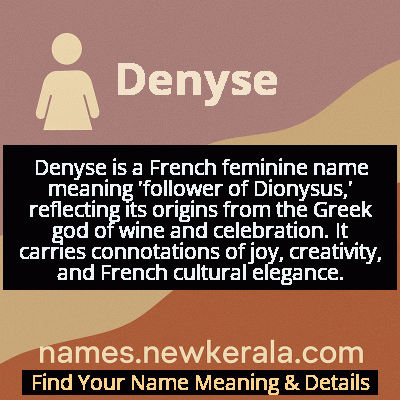 Denyse Name Meaning and Origin