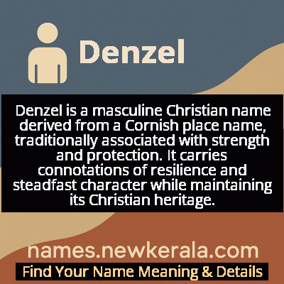 Denzel Name Meaning and Origin