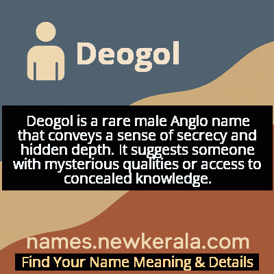 Deogol Name Meaning and Origin
