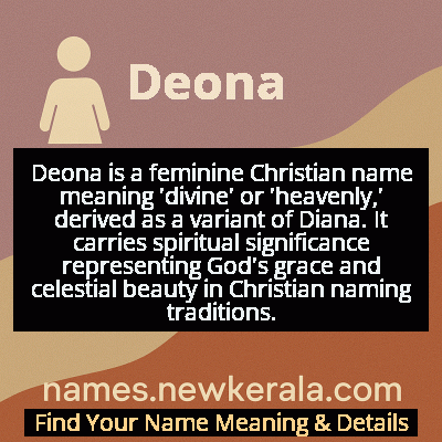 Deona Name Meaning and Origin
