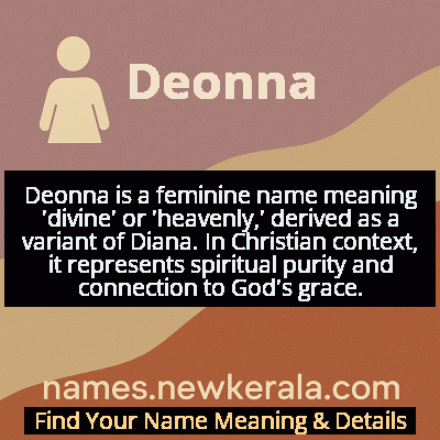 Deonna Name Meaning and Origin