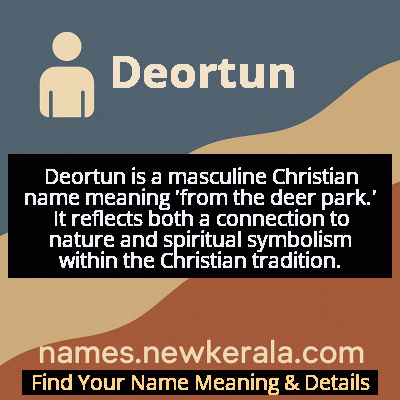 Deortun Name Meaning and Origin