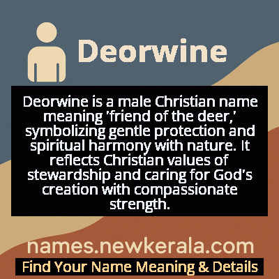 Deorwine Name Meaning and Origin