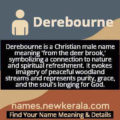 Derebourne Name Meaning and Origin